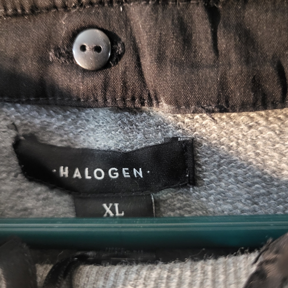 Halogen Black Button-Up Shirt